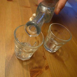 Nicht nur als Dessert lecker sondern auch als Zwischengang beim Kochen: Der Schnaps Nicht nur als Dessert lecker sondern auch als Zwischengang beim Kochen: Der Schnaps